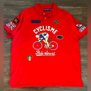 Polo Sport Ralph Lauren Red Shirt size XL great condition only worn once!